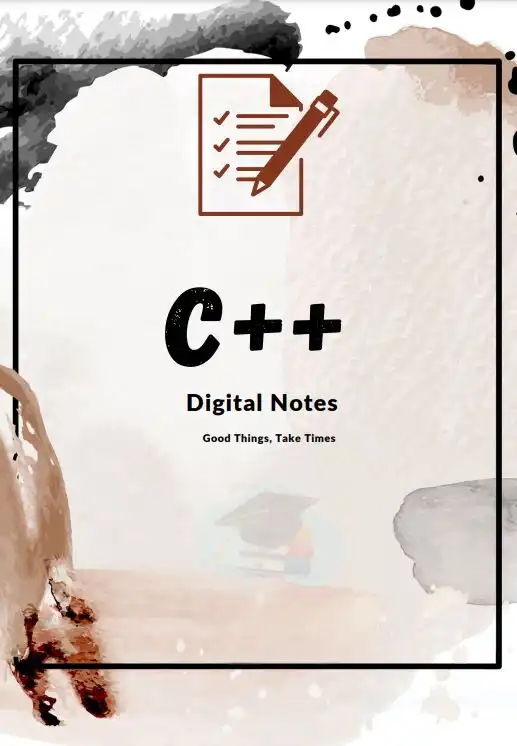 C++ Programming Notes C++ Notes Pdf